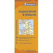 Michelin Map England North & Midlands