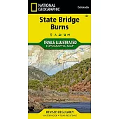 National Geographic Trails Illustrated Map State Bridge / Burns