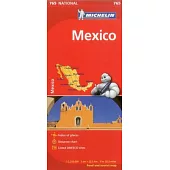 Michelin Map Mexico 765
