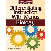 Differentiating Instruction With Menus: Biology