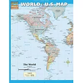 World & U.S. Map