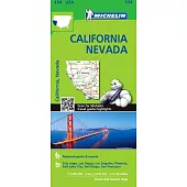 Michelin USA California, Nevada Map 174