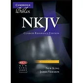 Holy Bible: New King James Version, Clarion Reference, Black, Calf Split, Nk484:x