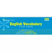 English Vocabulary Sparknotes Study Cards