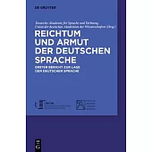 Reichtum Und Armut Der Deutschen Sprache
