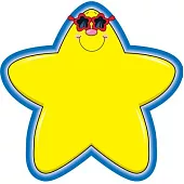 Stars Colorful Cut-Outs