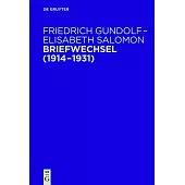 Briefwechsel (1914-1931)