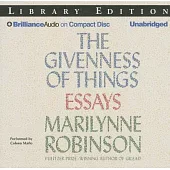The Givenness of Things: Essays, Library Edition