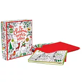 20 Christmas Cards to Colour