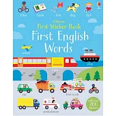 First Sticker Book First English Words