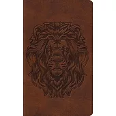 The Holy Bible: English Standard Version Thinline Bible, Royal Lion, Trutone