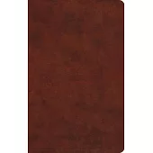 Holy Bible: English Standard Version, Chestnut Trutone, Value Thinline