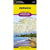 National Geographic Adventure Map Jamaica North America