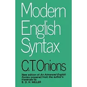 Modern English Syntax