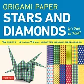 Origami Paper Stars and Diamonds: 96 Sheets