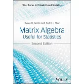 Matrix Algebra Useful for Statistics