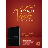 Diario vivir Biblia de estudio / Life Application Study Bible: Reina-Valera 1960, Negro/Onice SentiPiel