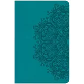 Holy Bible: Christian Standard Bible, Teal, Leathertouch, Ultrathin Reference Bible