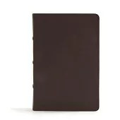 The Pastor’s Bible: Christian Standard Bible, Brown, Genuine Leather