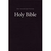 NIV, Value Pew and Worship Bible, Hardcover, Black