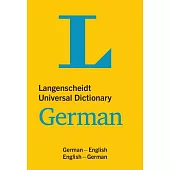 Langenscheidt Universal Dictionary German: German-english English-german