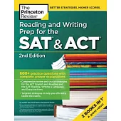 The Princeton Review Reading and Writing Prep for the SAT & ACT: 600+ Practice Questions With Complete Answer Explanations