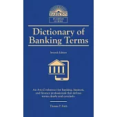 Dictionary of Banking Terms