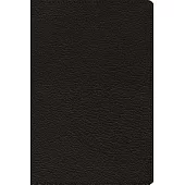 Holy Bible: English Standard Version, Omega, Goatskin, Black, Thinline, Reference