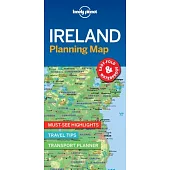 Lonely Planet Ireland Planning Map