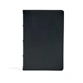 Holy Bible: Christian Standard Bible, Black, Premium Leather, Ultrathin