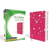 Nirv, Bible for Kids, Large Print, Leathersoft, Pink, Comfort Print: Thinline Edition