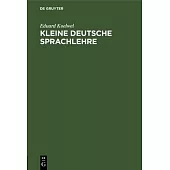 Kleine Deutsche Sprachlehre