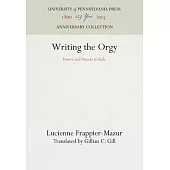 Writing the Orgy