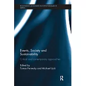 Events, Society and Sustainability: Critical and Contemporary Approaches