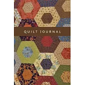 Quilt Journal: Notebook to write in, draw and doodle swatches, materials, pattern design, patchwork and notes. Pro and beginner quilt