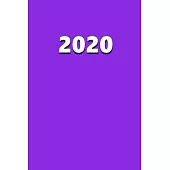 2020 Daily Planner 2020 Violet Color 384 Pages: 2020 Planners Calendars Organizers Datebooks Appointment Books Agendas