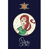 SCORPIO - Lined Journal: Zodiac Notebook - 100 Pages - 6x9 Inch