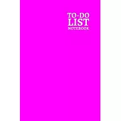 To Do List Notebook: To do list notebook with checkboxes Daily Checklist Journal Important Job Reminder