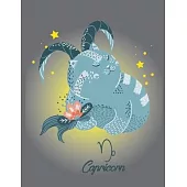 Capricorn: Cute Zodiac Cate Planner and Organizer Jan 2020 - Dec 2020