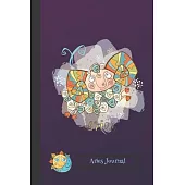 Aries Journal: Planner and Brain Map Diary: Gift Astrology Sun Sign Notebook