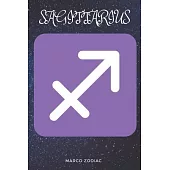 Saggitarius: Zodiac Notebook, Journal, Diary (110 Pages, Blank, 6 x 9)