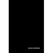 Black Notebook: Lined Journal: Composition Book, College, Office, Funny Gift for Coworker (110 pages, 6x9 in)