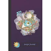Scorpio Journal: Planner and Brain Map Diary: Gift Astrology Zodiac Sun Sign Notebook