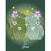Gemini: Cute Zodiac Cate Planner and Organizer Jan 2020 - Dec 2020