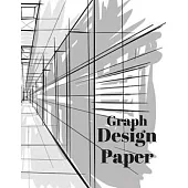 Graph Paper Notebook: Architecture Themed 5 x 5 Graph Paper - Blueprint Look - House Design Plan Architect Drawing Notebook - 120 Pages