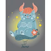 Taurus: Cute Zodiac Cate Planner and Organizer Jan 2020 - Dec 2020