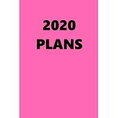 2020 Daily Planner 2020 Plans Hot Pink Color 384 Pages: 2020 Planners Calendars Organizers Datebooks Appointment Books Agendas