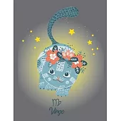 Virgo: Cute Zodiac Cate Planner and Organizer Jan 2020 - Dec 2020