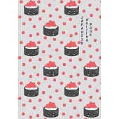 Japanese Writing Book: Japanese Composition Notebook: Kawaii Sushi Themed Genkouyoushi Paper to Practice Writing Japanese, Kanji Characters a