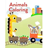 Animals Coloring: Christmas Animals Books and Funny for Kids’’s Creativity